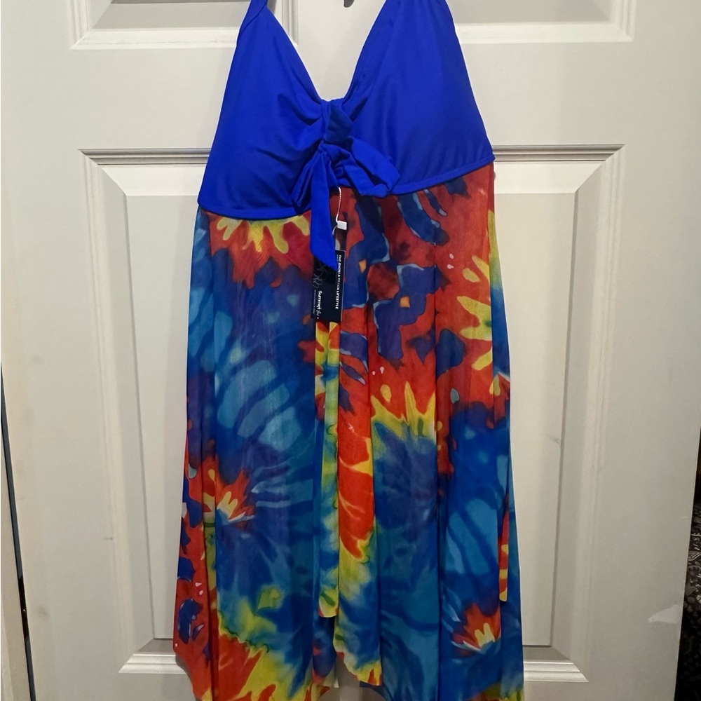 Women's Tankini Top XL NWT